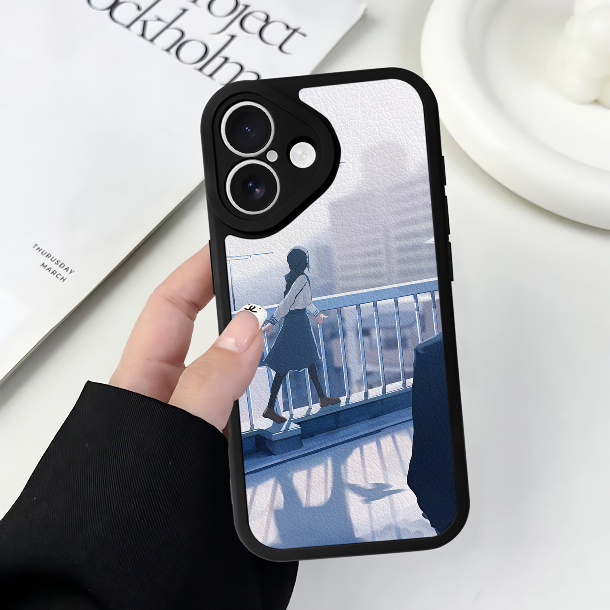 （画像用） SPY×FAMILY间谍家家酒 【iPhone 16シリーズ対応】シリコンスマホケース（レザー調） 材質：シリコン